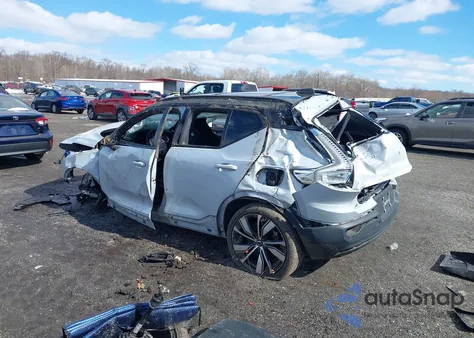 2021 Volvo Xc40 Recharge Pure Electric P8 from USA, damaged, VIN YV4ED3UR7M2576244